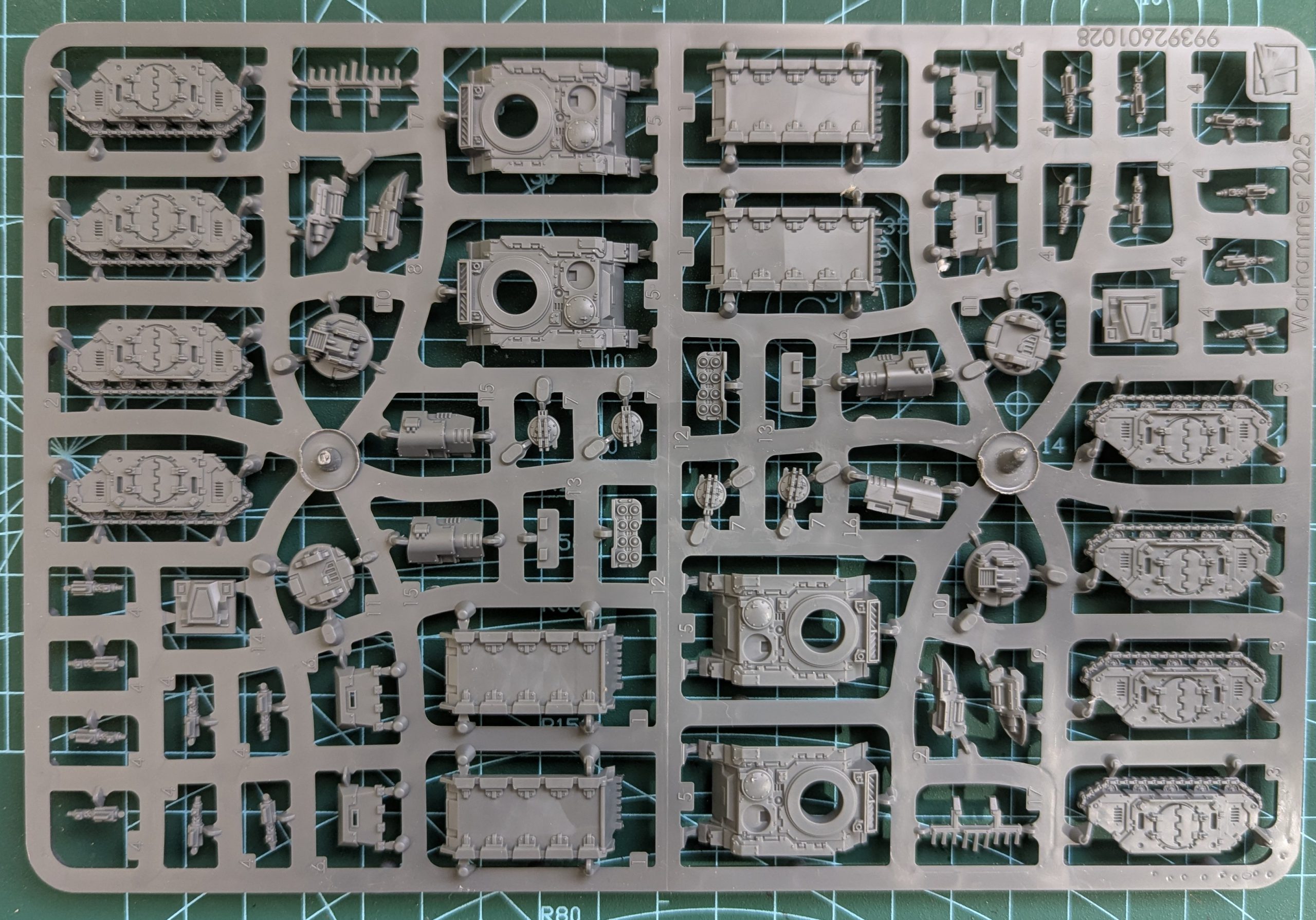Legions Imperialis Whirlwind and Scorpius Missile Tanks - credit Thundercloud