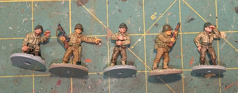 US WW2 GI Color Comparison