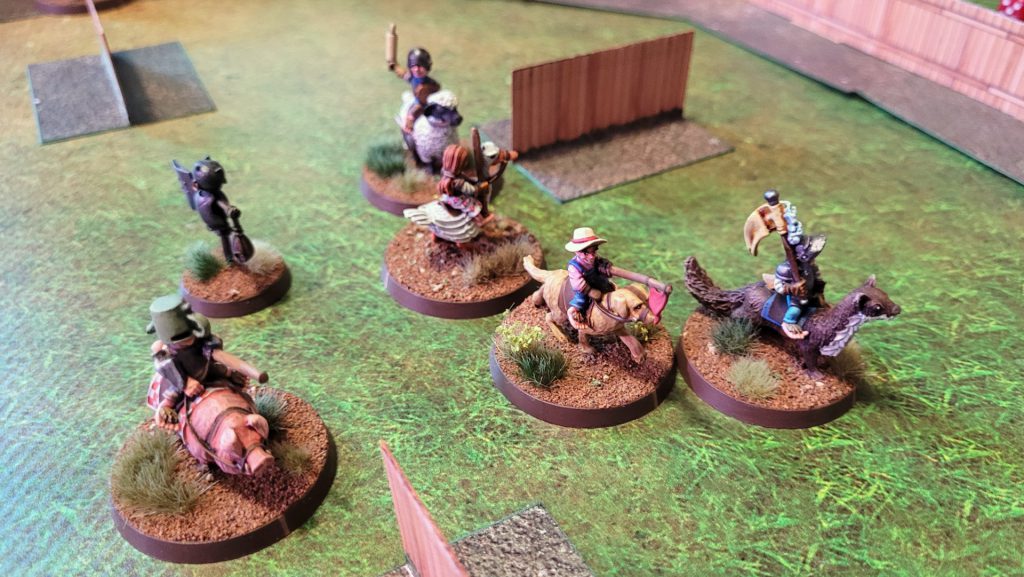 Hairfoot Jousting game in progress