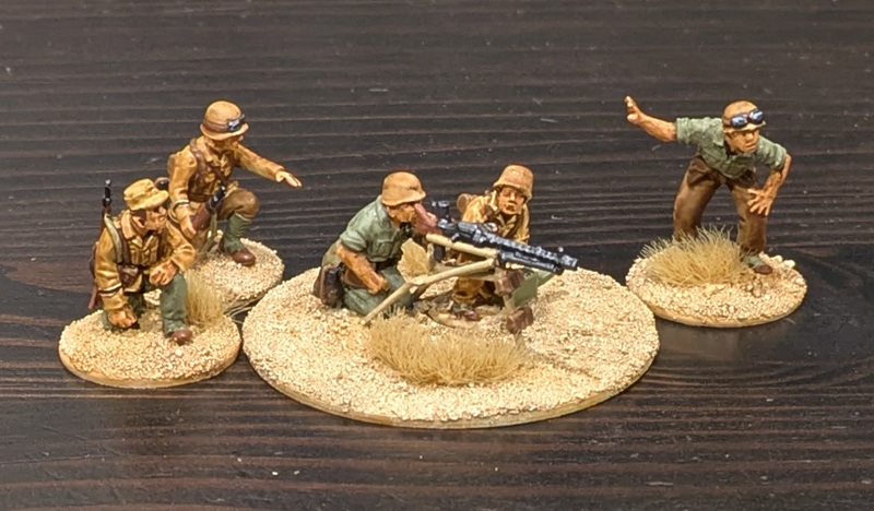 DAK MG-34 MMG Team