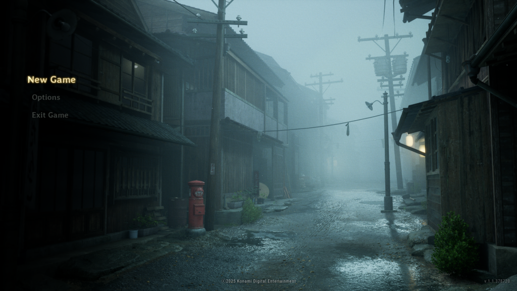 Silent Hill f Title Screen