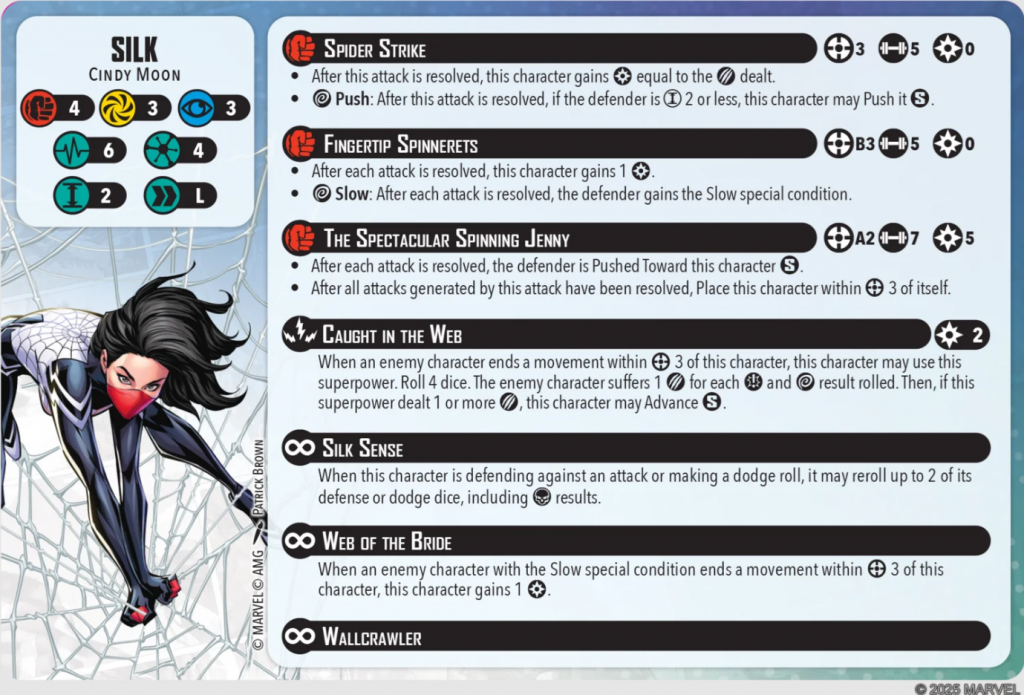 Silk Character Card