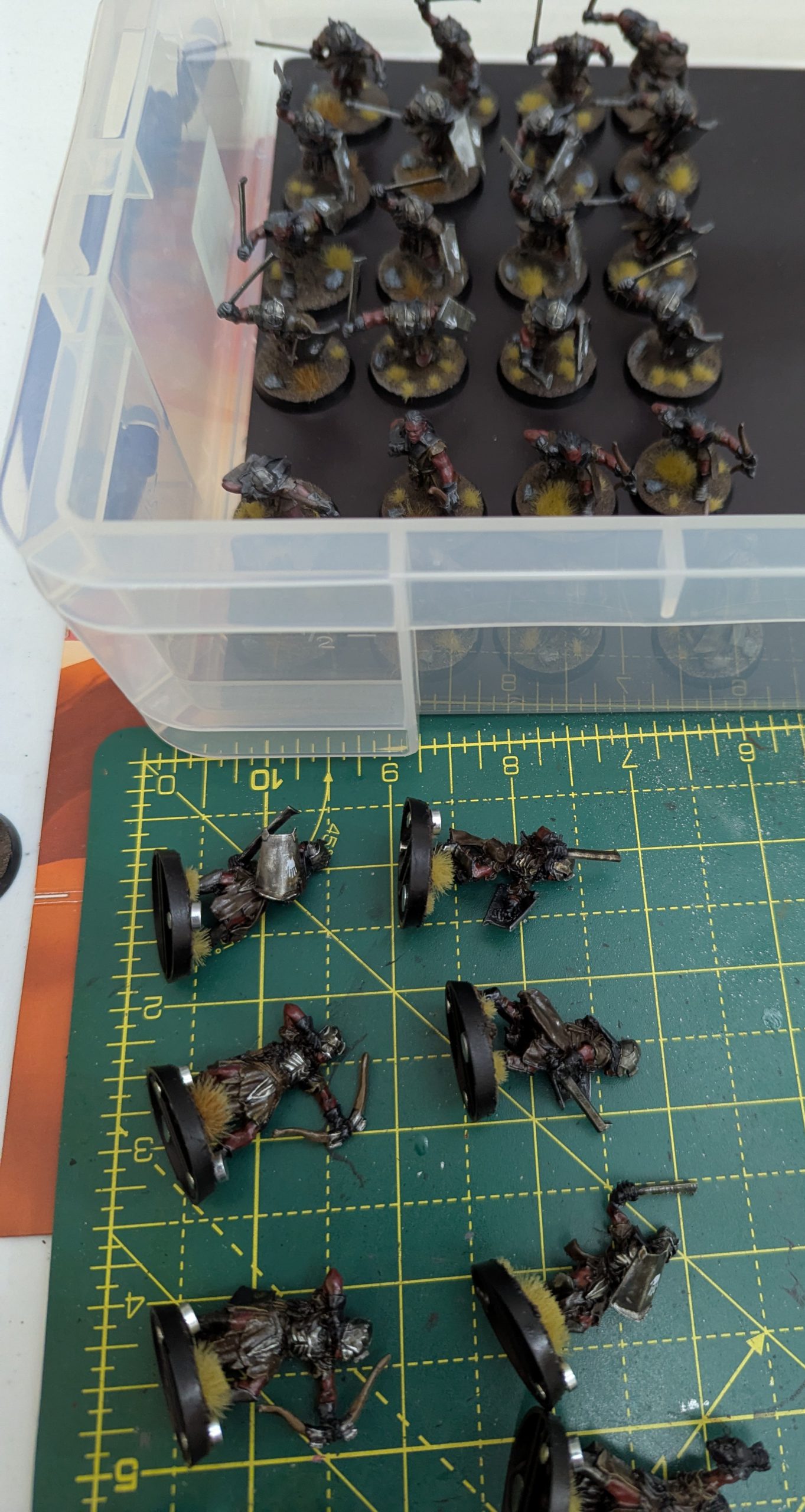 Uruk Hai Scouts - preparing the night before - credit Thundercloud