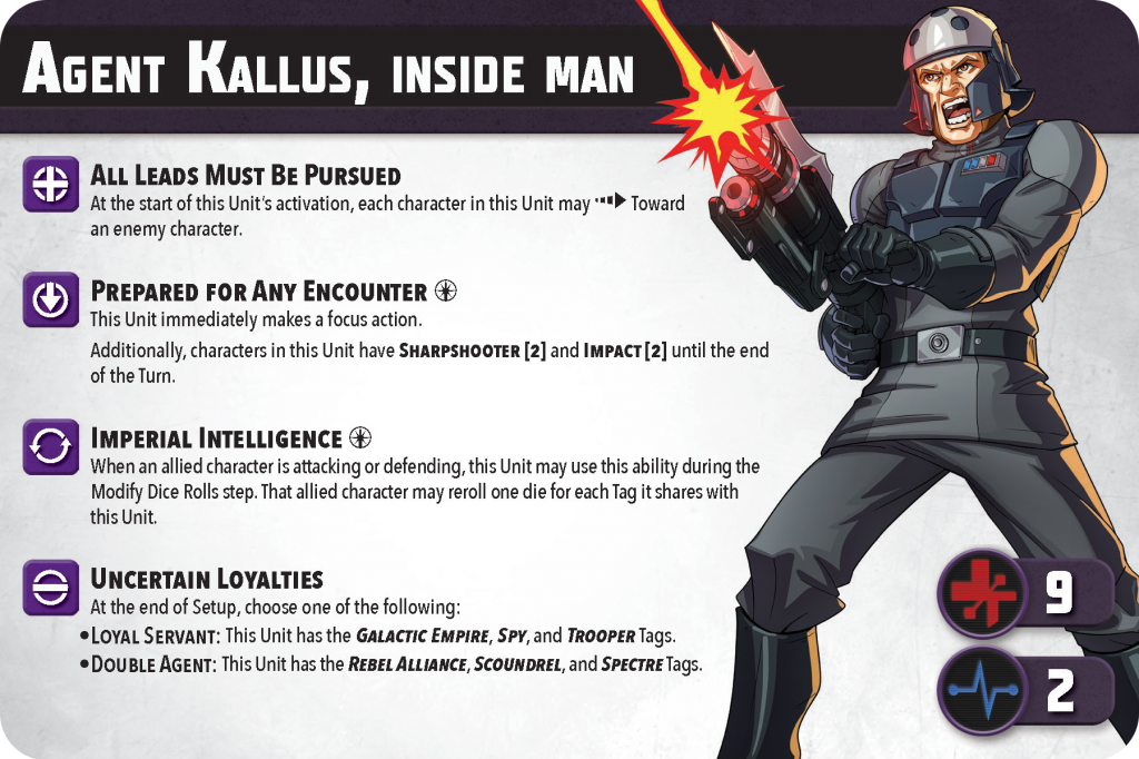 Agent Kallus Card