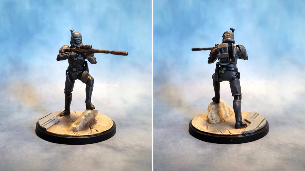 CT-9904 Elite Squad Leader painted for Star Wars Shatterpoint