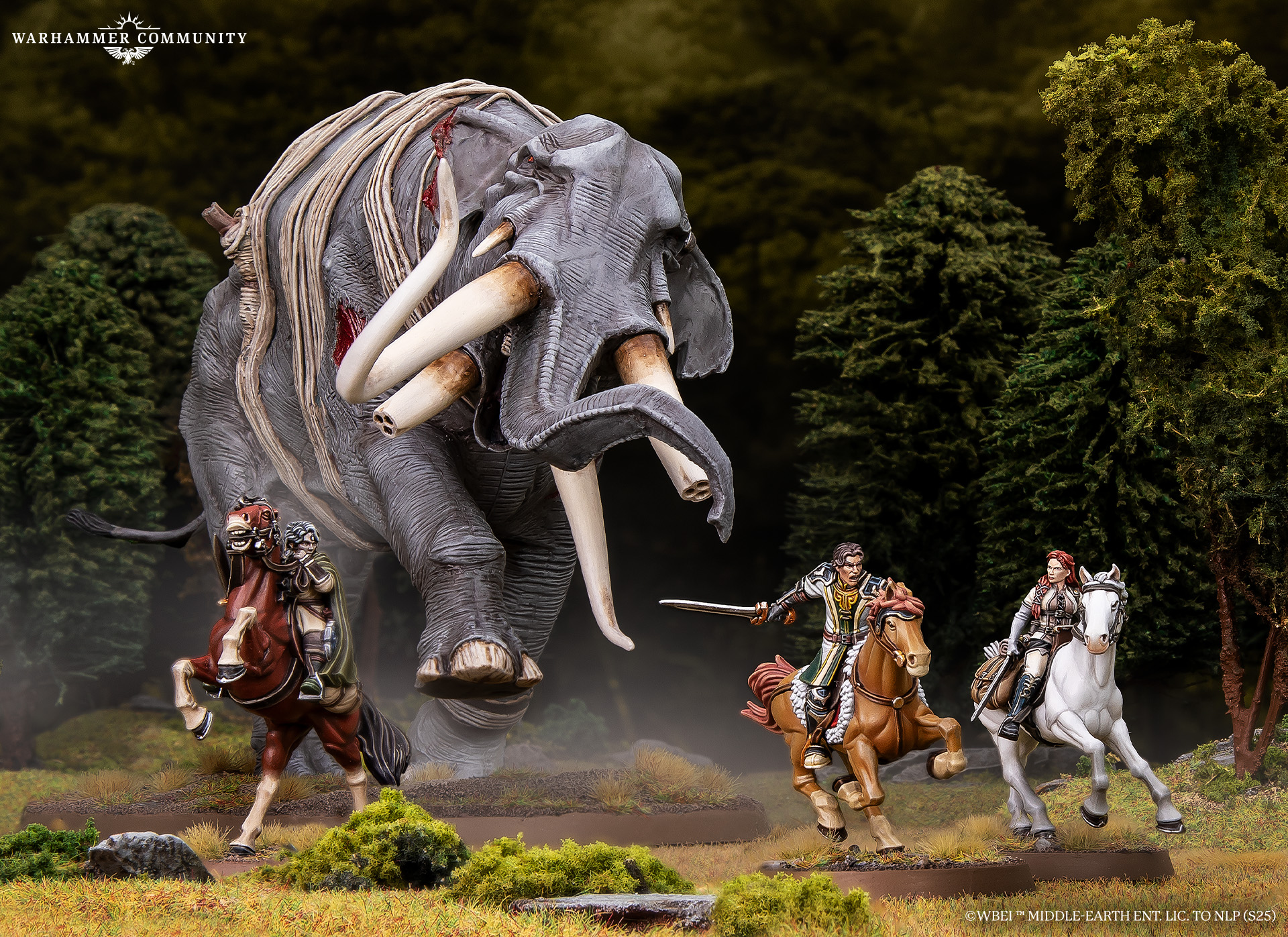 It looks great, but it'll be a challenge to make the Rabid Mumak - credit Games Workshop