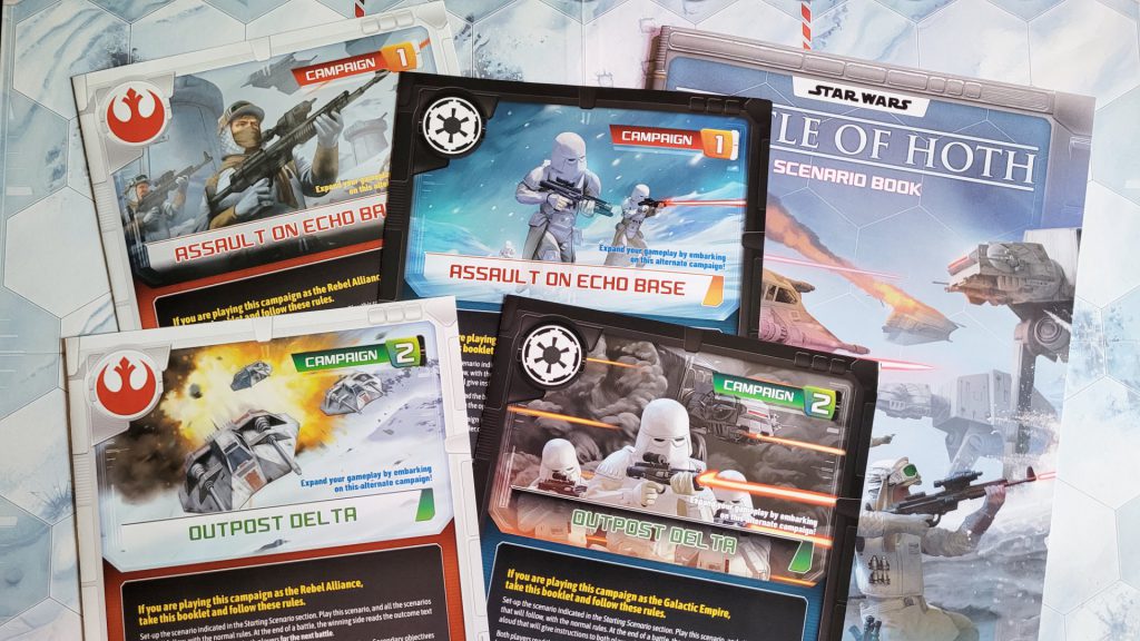 Star Wars Battle of Hoth campaign booklets