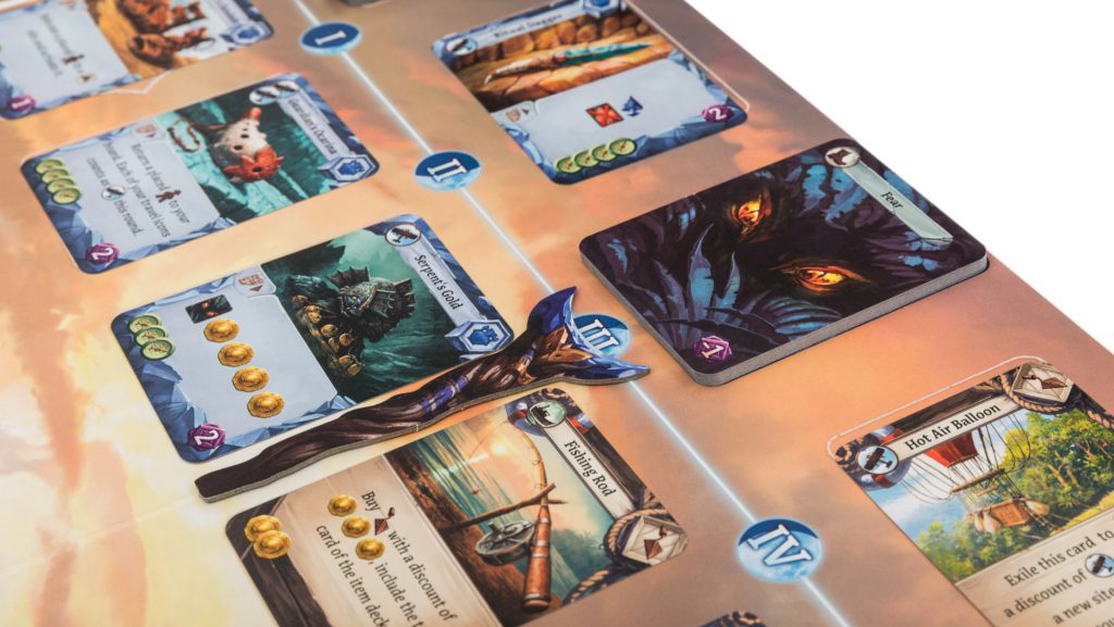 Lost Ruins of Arnak card row