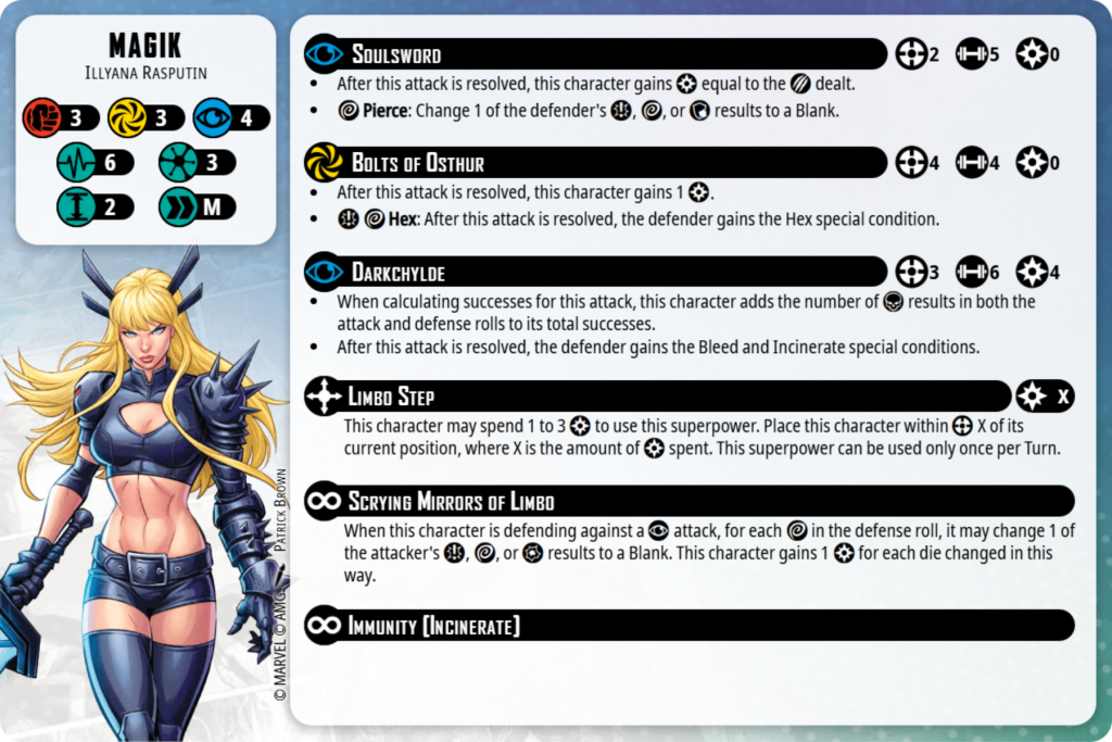 Magik Character Card