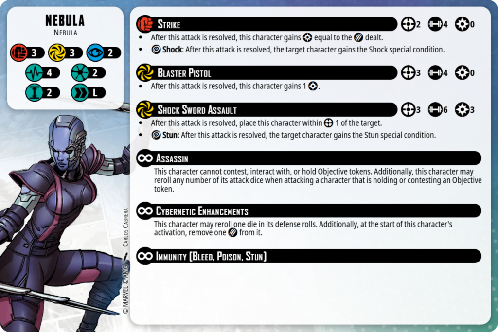 Nebula Character Card