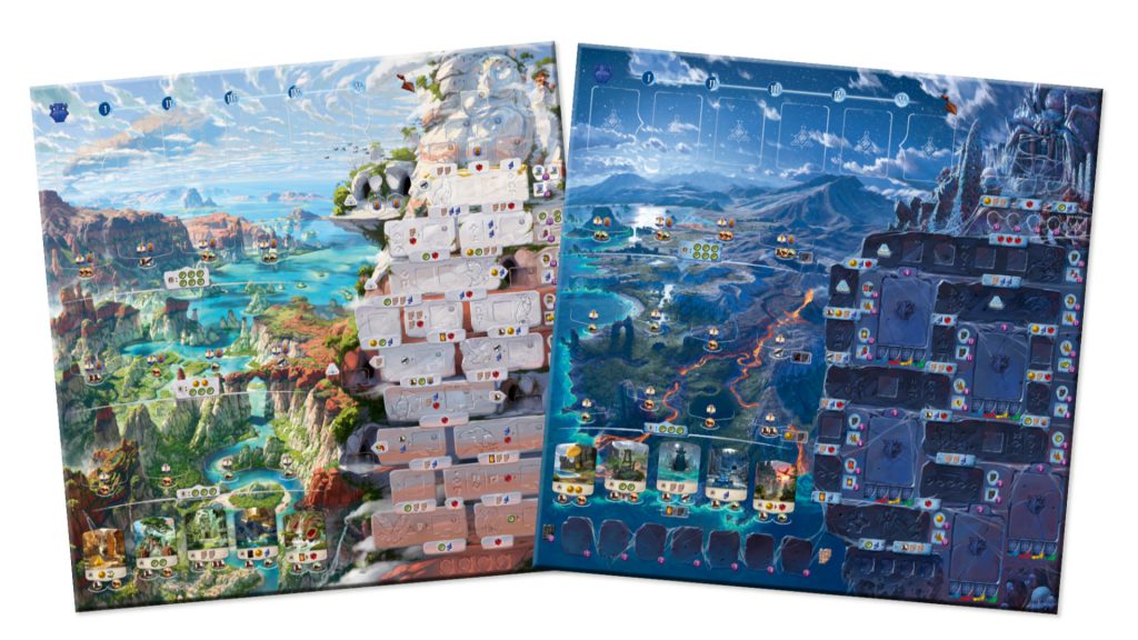 Lost Ruins of Arnak Twisted Paths boards