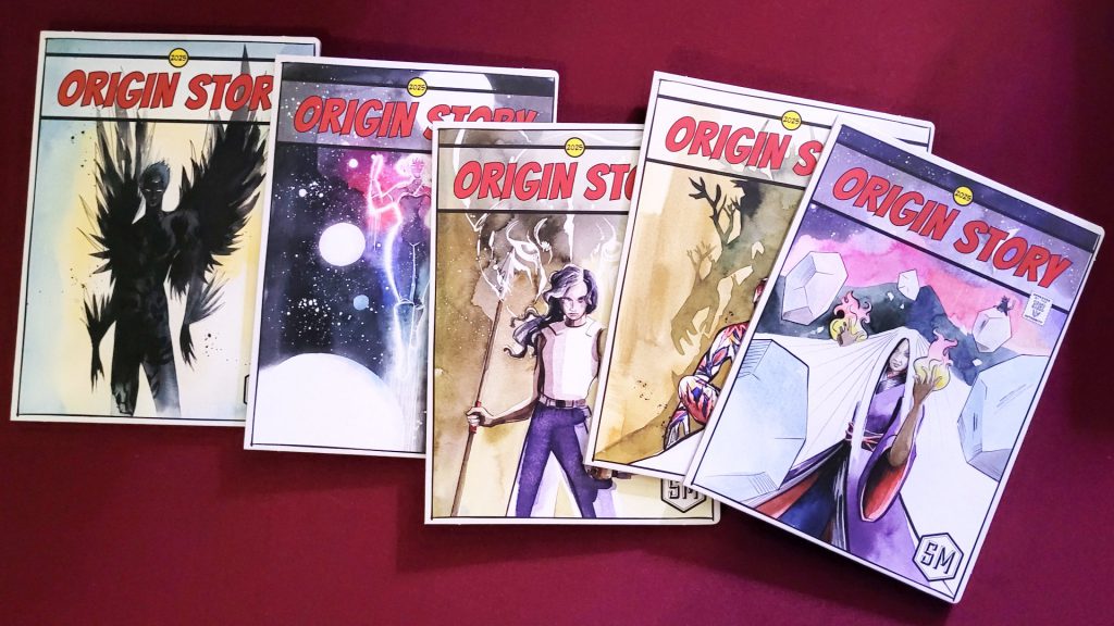 Origin Story hero boards