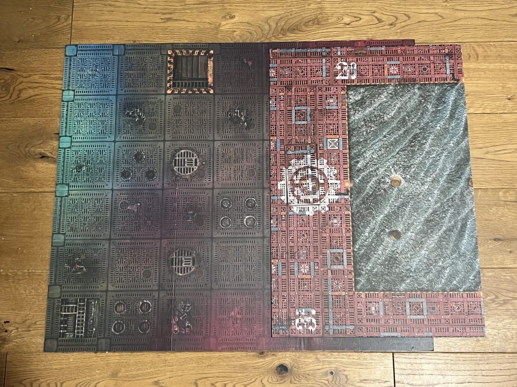 Setting up Kill Team boards for Descent missions