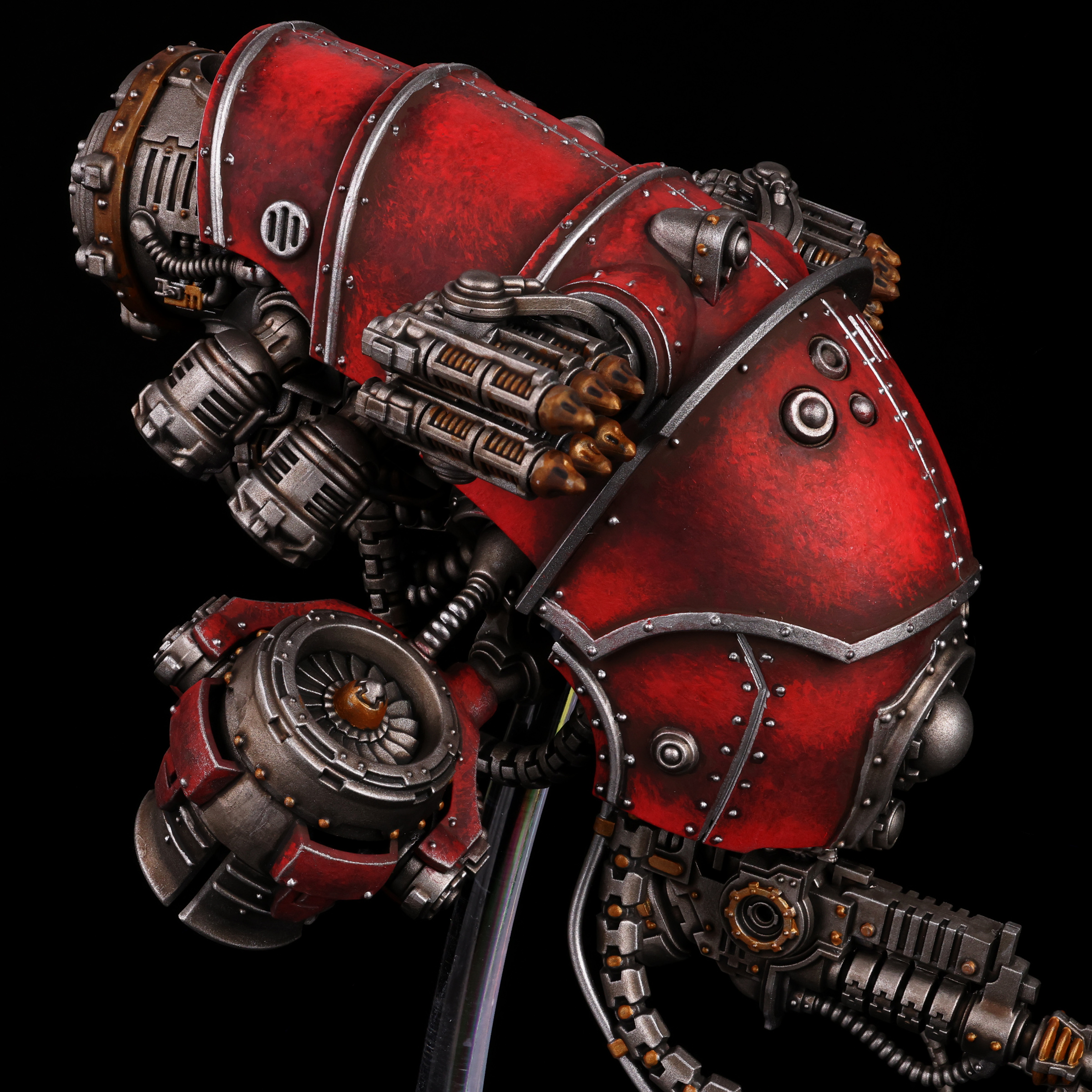 Vultarax Stratos-Automata, Horus Heresy Skitarii, Mechanicum. Credit: Pendulin