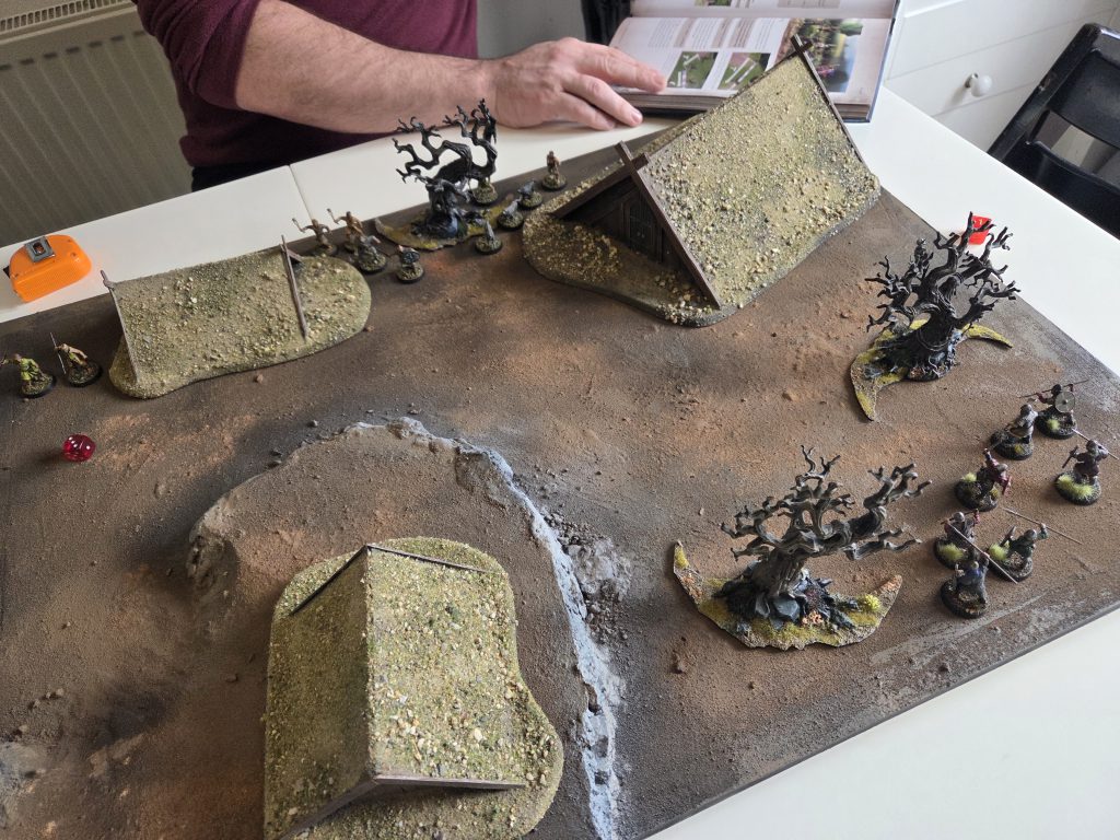 A Saxon Warband Attacks an Irish Settlement