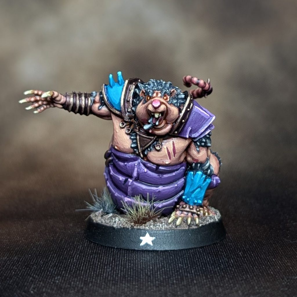 Blood Bowl Star Player, Glart Smashrip painted by Crab-stuffed Mushrooms (Joey K)