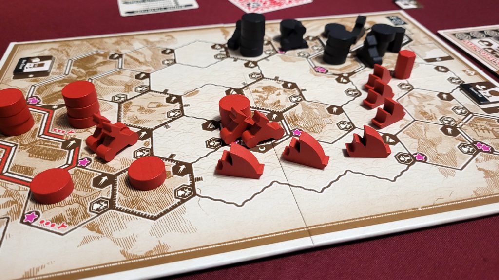 General Orders Sengoku Jidai Fortress siege game in progress