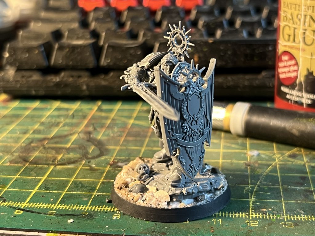 WIP Legio Custodes Shield Captain.