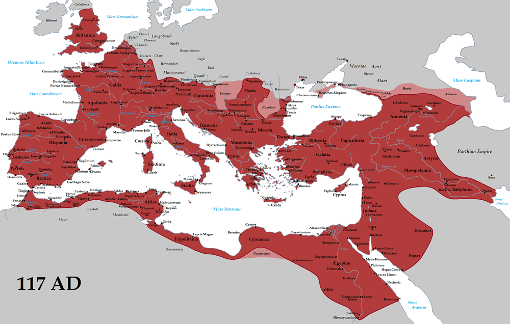 Roman Empire Extent